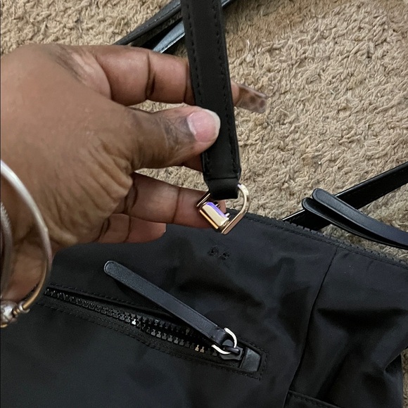 Kate Spade Black Nylon Tote
